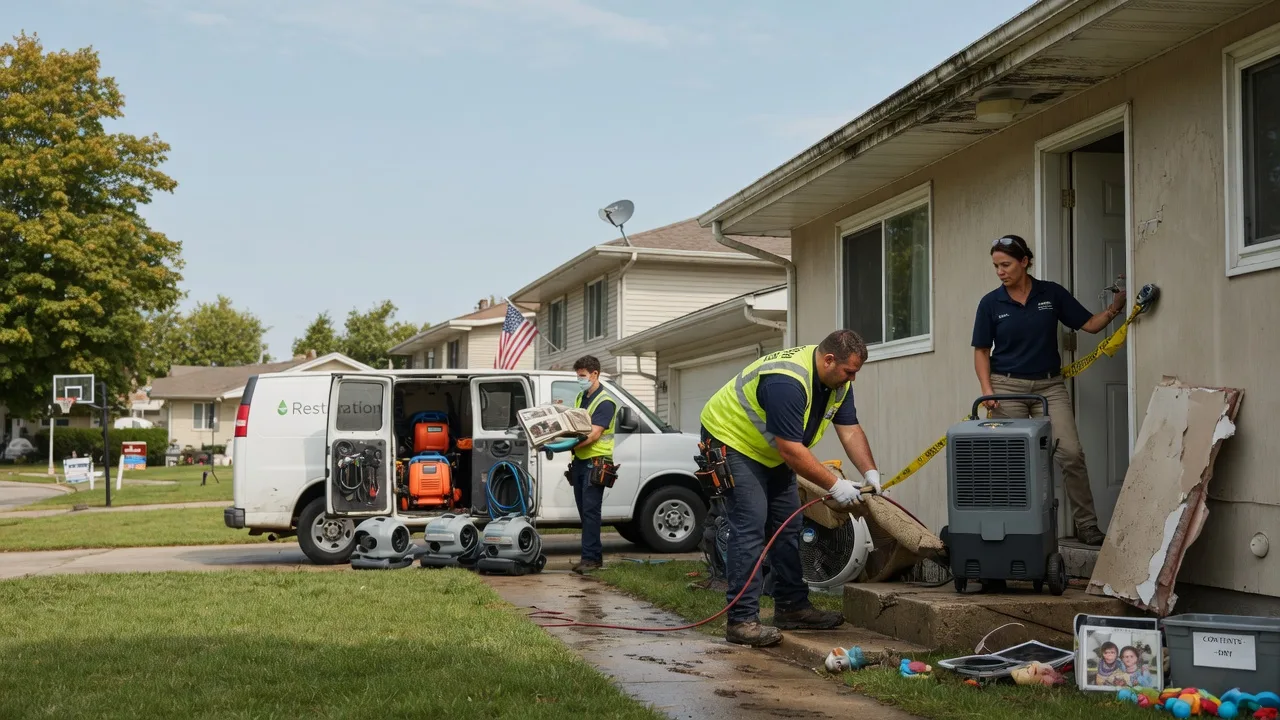 Water Damage Restoration in Weston, PA near me